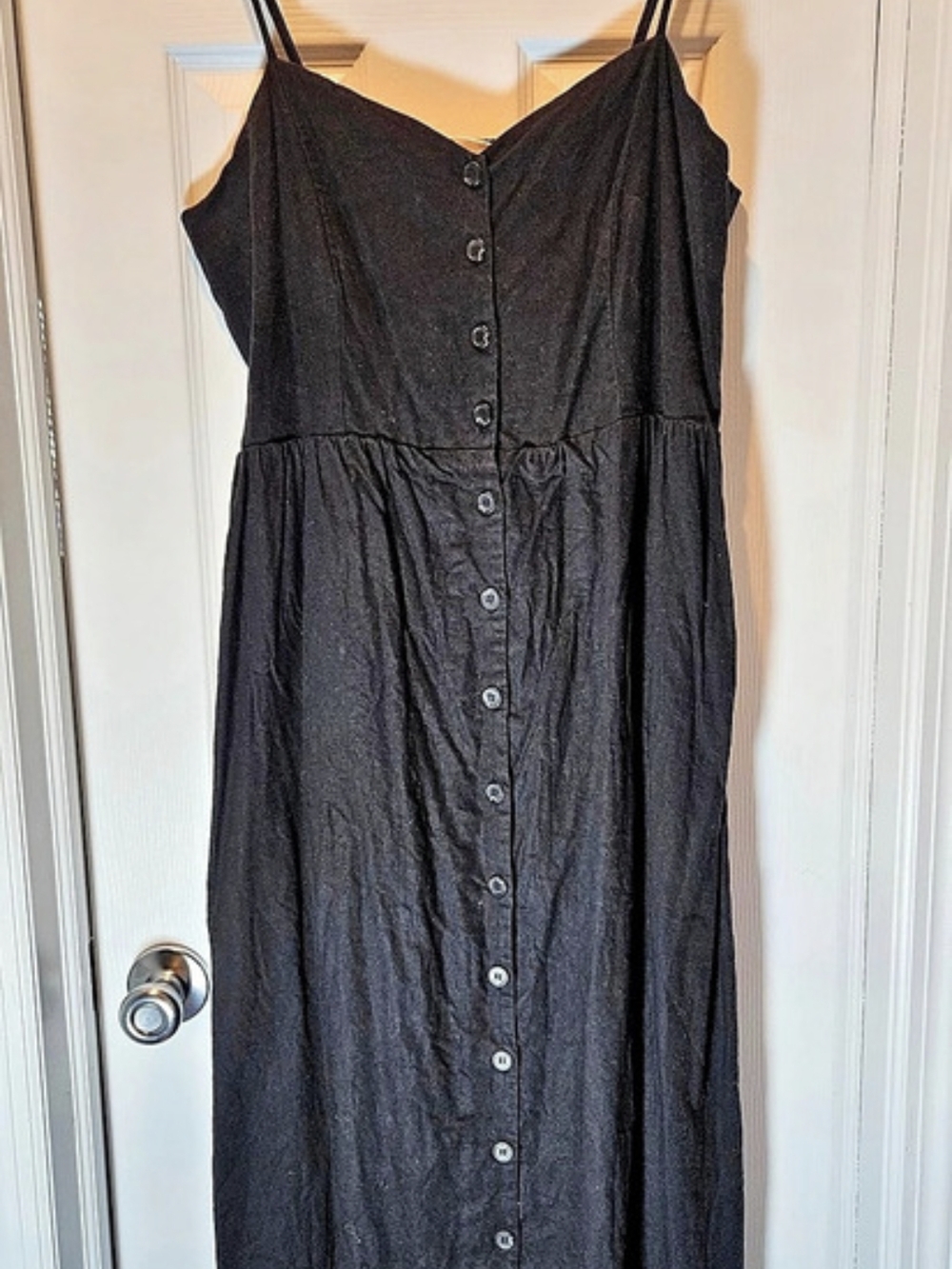H&M Black Midi Dress